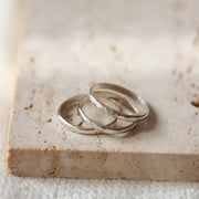 Classic Hammered Ring