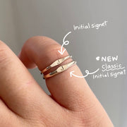 Initial Signet Ring (Classic)