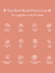 Tiny Birth Flower Band