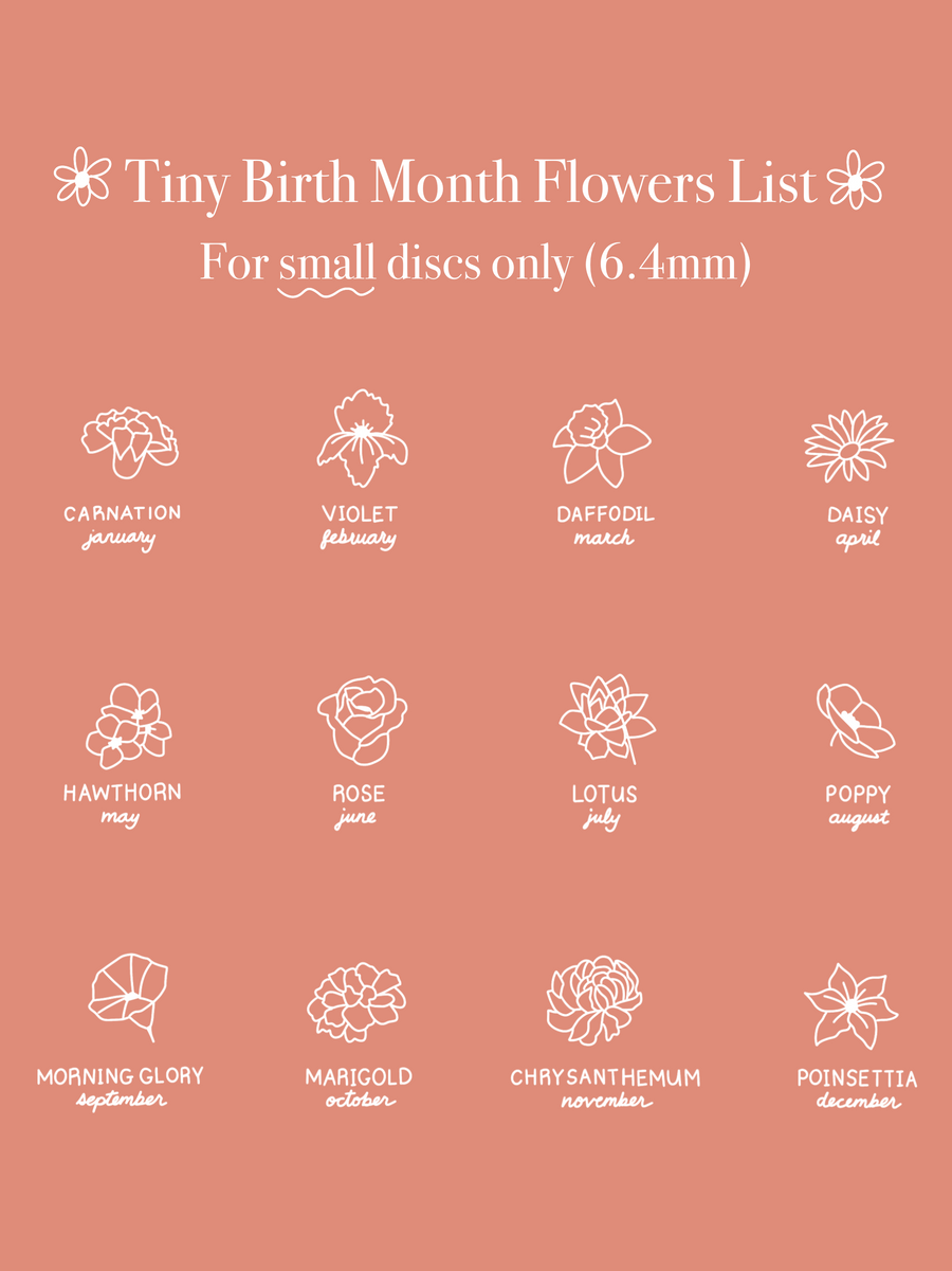 Tiny Birth Flower Band
