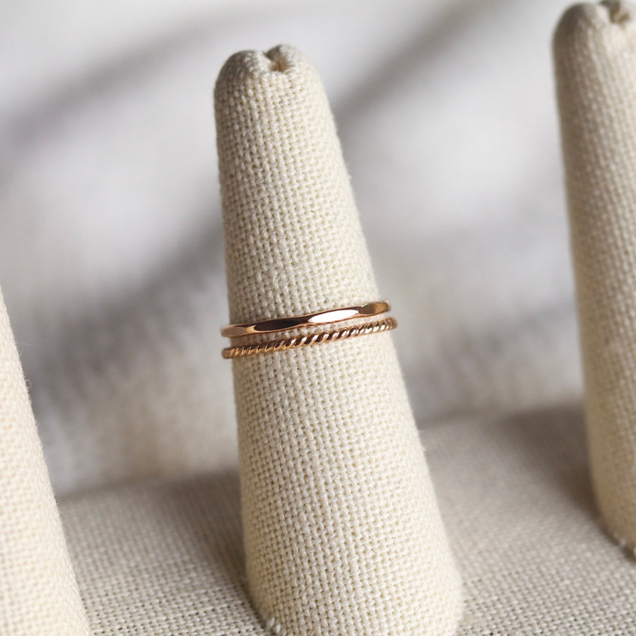Everyday Duo Ring Set (set of 2)
