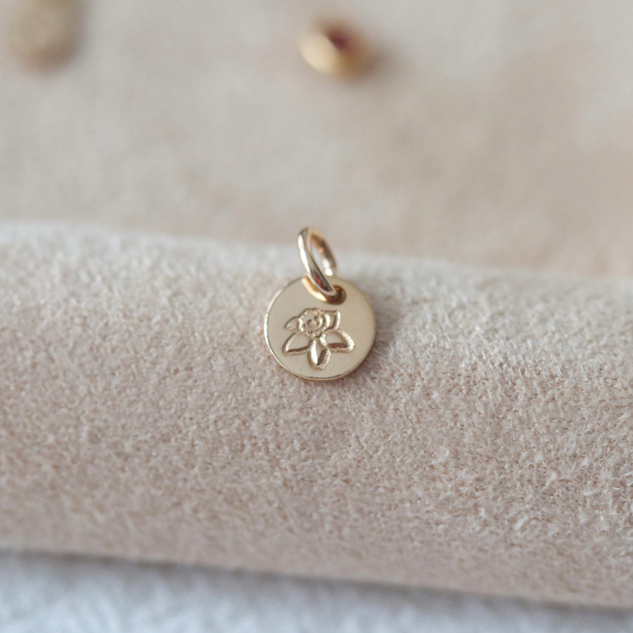 Hand-stamped Charm (Sterling Silver)