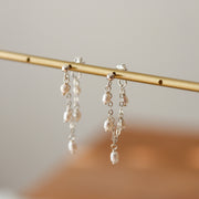 Pearl Chain Earrings