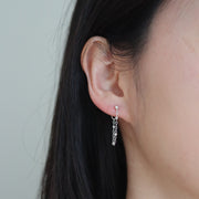 Satellite Lace Chain Earrings