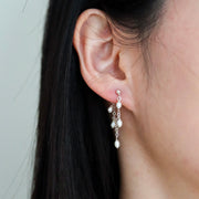 Pearl Chain Earrings