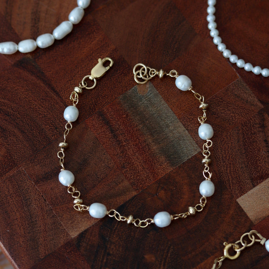 Pearl Link Bracelet