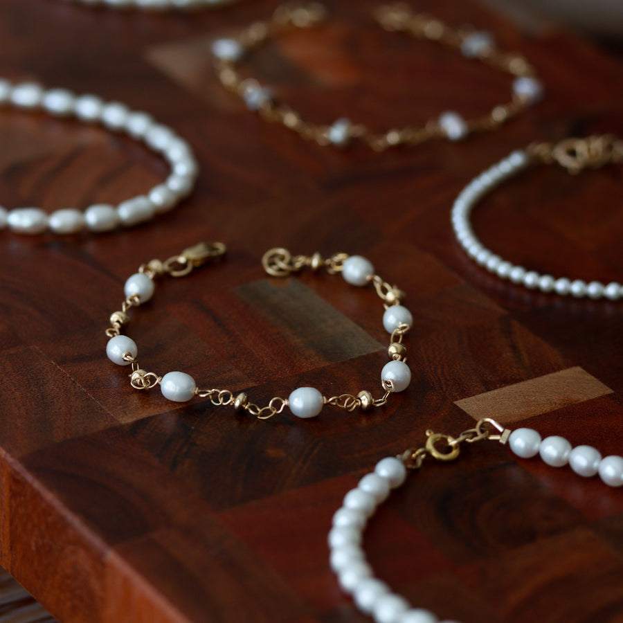 Pearl Link Bracelet