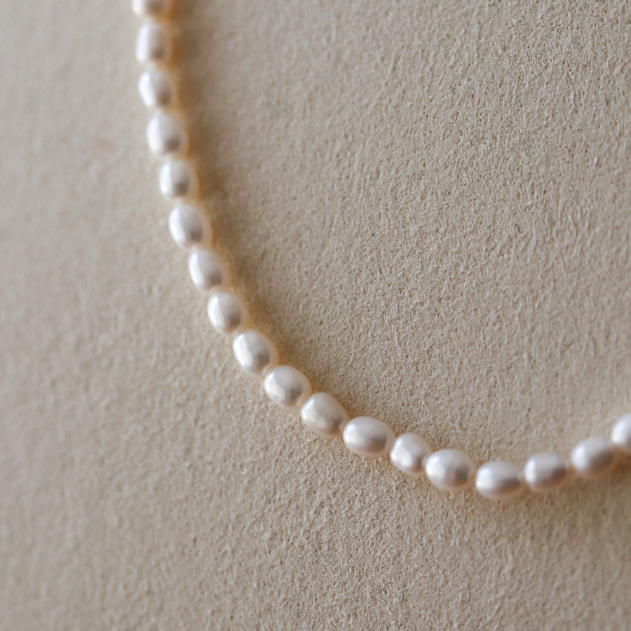 Classic Beaded Pearl Necklace