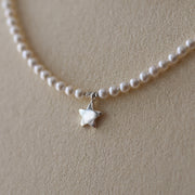 Starlit Pearl Necklace