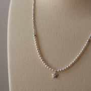 Starlit Pearl Necklace