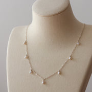 Stella Necklace (pearl dangle)