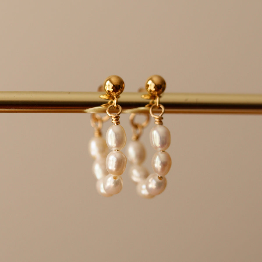 Mia Pearl Hoops