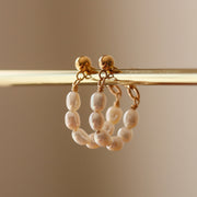 Mia Pearl Hoops