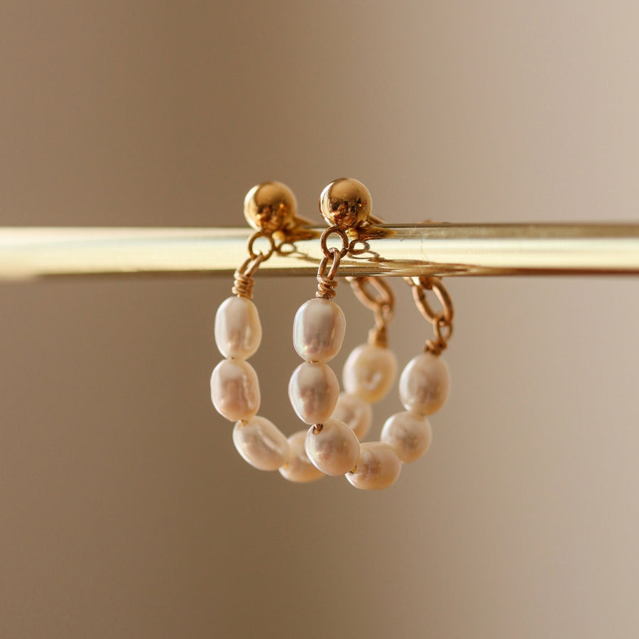 Mia Pearl Hoops