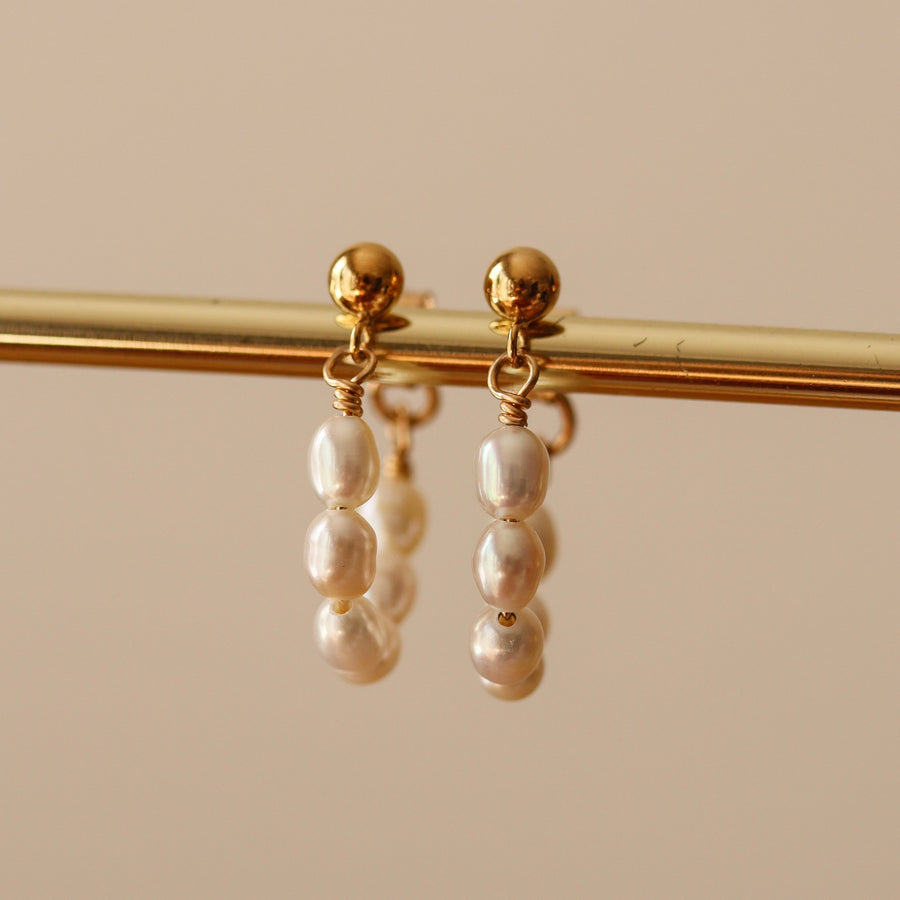 Mia Pearl Hoops