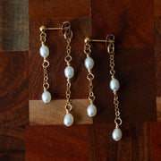 Pearl Droplet Earrings