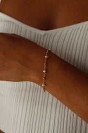 Pebble Pearl Bracelet