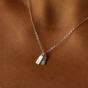 Personalized Initial Tag Necklace