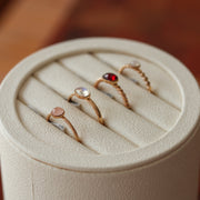 Gemstone Rings (14k Gold Filled)