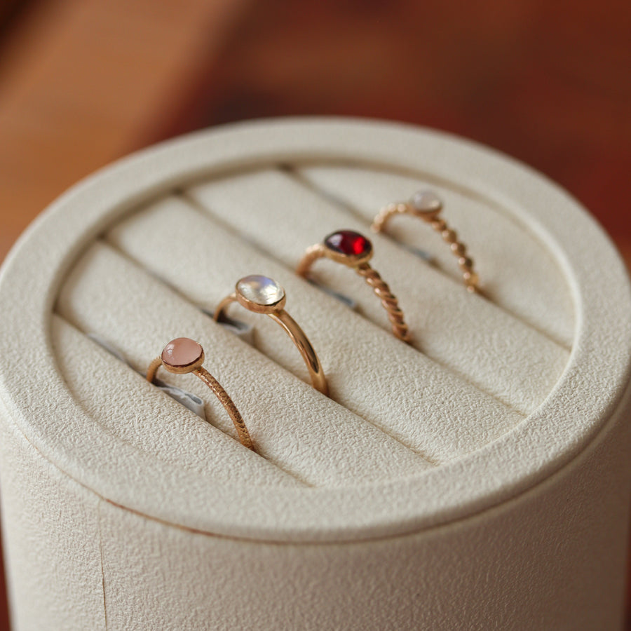 Gemstone Rings (14k Gold Filled)