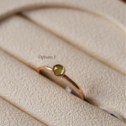 Gemstone Rings (14k Gold Filled)