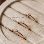 Gemstone Rings (14k Gold Filled)