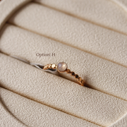 Gemstone Rings (14k Gold Filled)