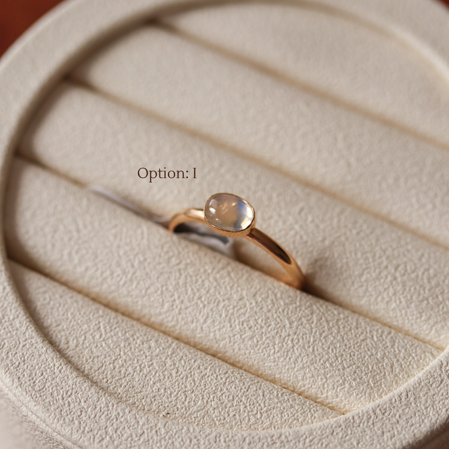 Gemstone Rings (14k Gold Filled)