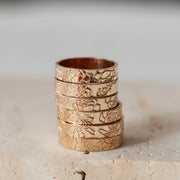 Bold Birth Flower Band (4mm)